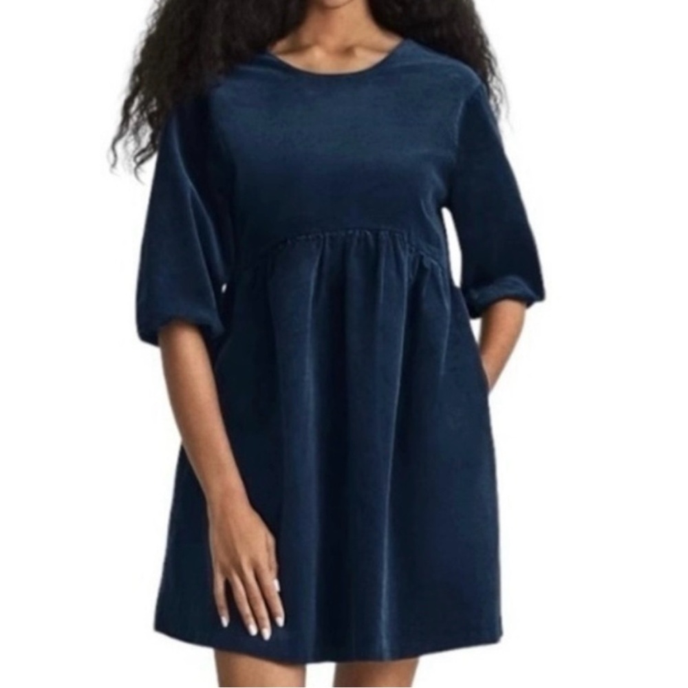 Everlane Navy Blue Mini Dress